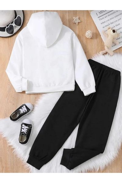 DOCE ELEGANTE παιδικό σετ φόρμας με στάμπα