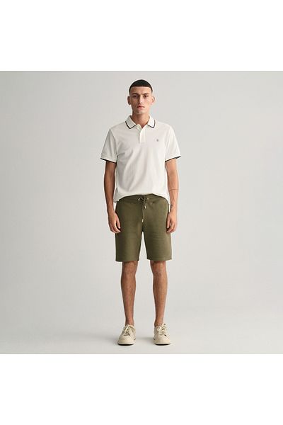 Gant Men's Green Regular Fit Shorts