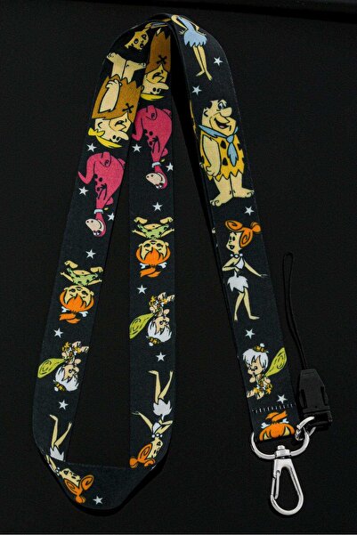 Apptakı Desenli Yaka Kartı Boyun İpi Telefon Askısı - ASK0139