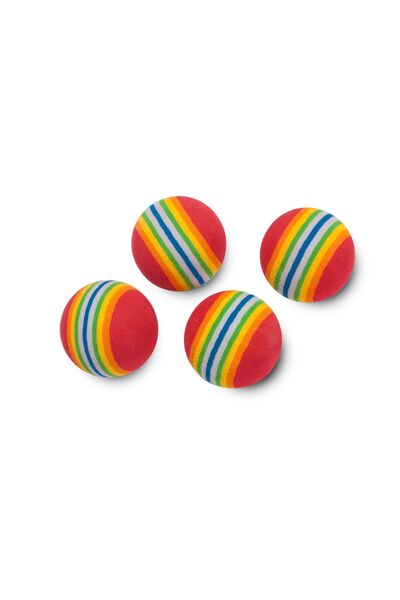 Karlie Sptrns Plastic Ball Toy (222320) 4cm 4-Pack