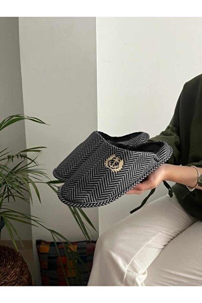 Behtah Kundura Men's Gondola Thermal Winter Slippers Daily Indoor Slippers Dowry Bundle