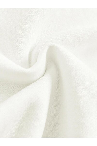 SOFTWAY Unisex Oversize Balloon Astronaut Printed Basic Sweatshirt – Ecru