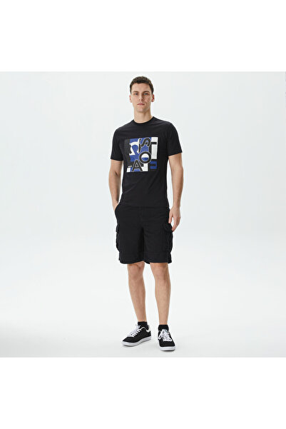 Lacoste Erkek Relaxed Fit Siyah Bermuda