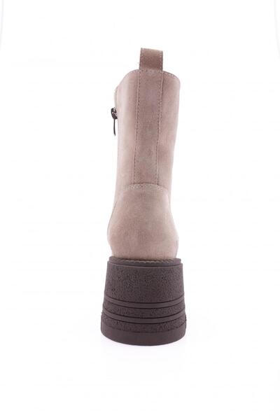 DGN Kadın Bot Vizon Süet Hakiki Deri 33210882