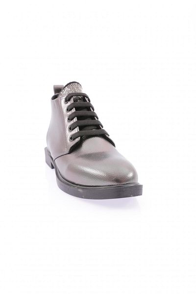 DGN Γυναικεία μποτάκια με κορδόνια Platinum Rolax 33321097