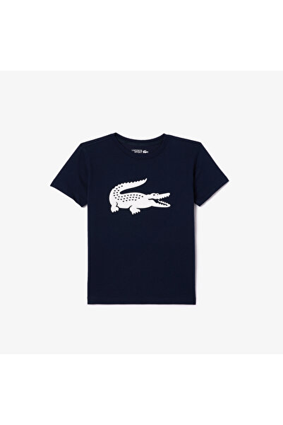 Lacoste Boy's Navy Blue T-shirt