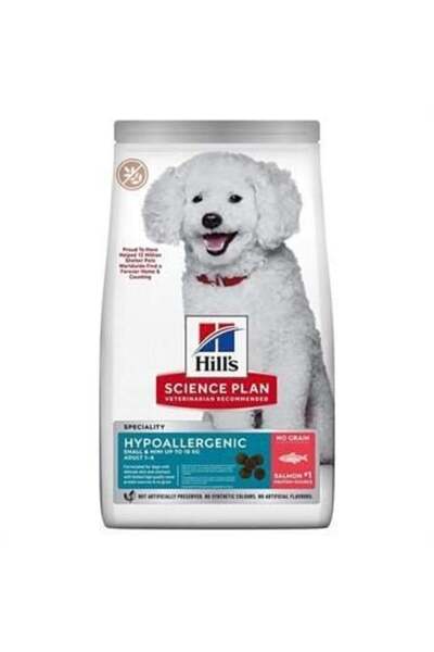 Hill's Hills Science Plan Hypoallergenic Somonlu Mini Irk Tahılsız Yetişkin K...