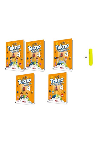 Kırmızı Beyaz Yayınları Kırmızı Beyaz Yayınları 4. Sınıf Tekno Matematik Fen ...