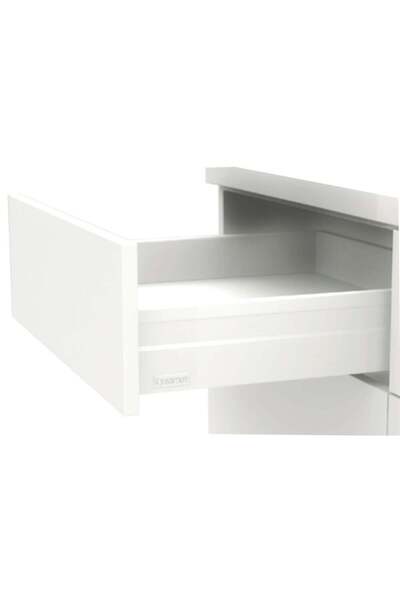 SAMET Alphabox 45 Cm Frenli Yanaklı Ray Gri 18 Mm