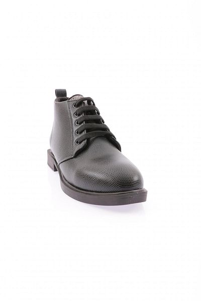 DGN Women's Lace-Up Ankle Boots Black Rolax 33321097