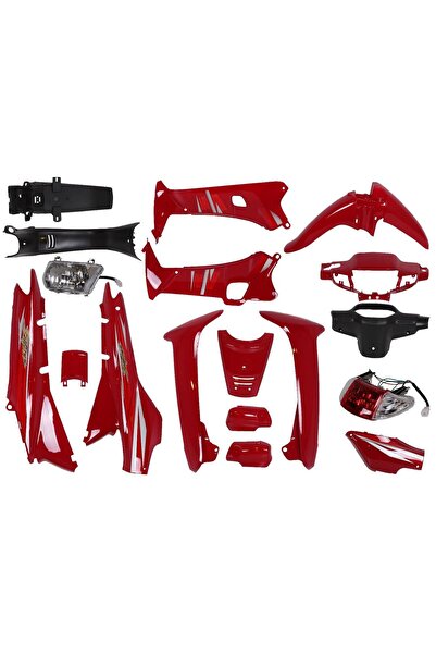 Falcon RAMZEY C100 LİFAN KAPORTA SETİ KIRMIZI FAR STOP DAHİL