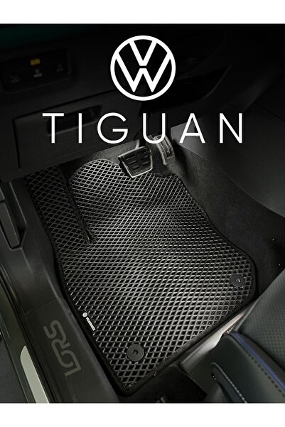 LORS VOLKSWAGEN TİGUAN 2024 EVA OTO PASPAS TAKIMI 2 LOGO (SİYAH)