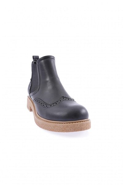 DGN Women's Laser Stretch Detailed Boots Black 4143233