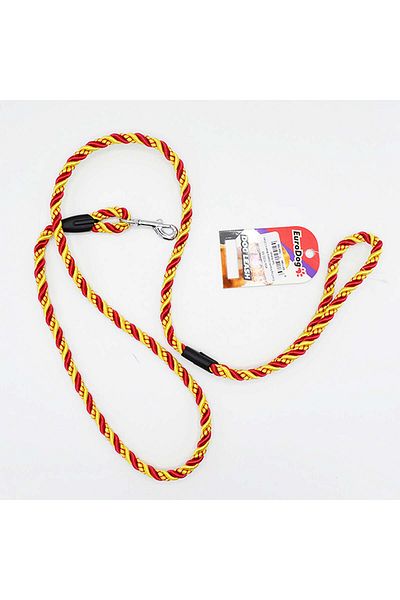 Eurodog Dog Extension 8mm X 120cm Yellow Red 684144