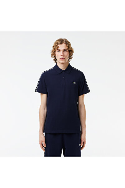 Lacoste Erkek Regular Fit Baskılı Lacivert Polo