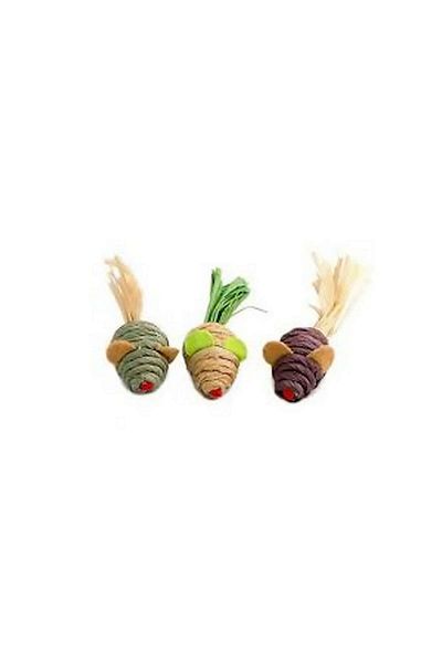 Pawise Cat Toy Rope Mouse 120 Pieces Boxed Hnzrn