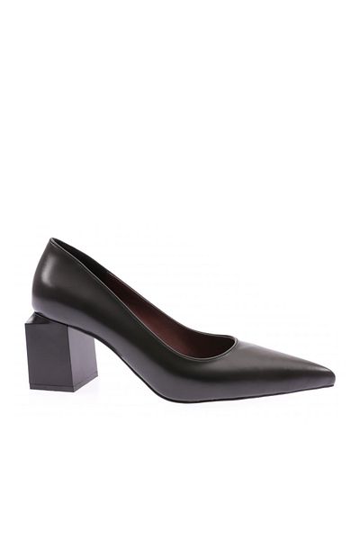 DGN Pantofi rochii de seara de dama cu deschidere neagra 284721085