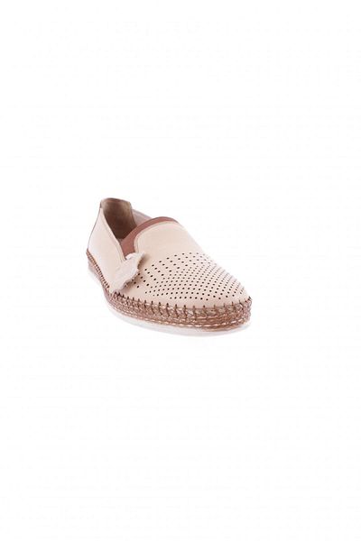 DGN Γυναικεία Laser Soft Anatomical Footwear Δερμάτινα Παπούτσια Μπεζ 26482623