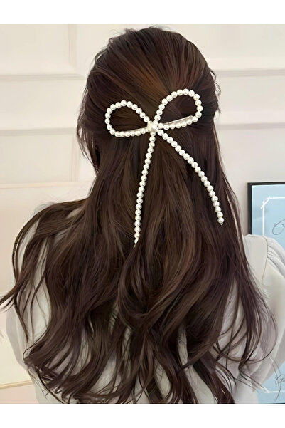 SHİNELİZE Κλιπ μαλλιών με κορδέλα, κλιπ μαλλιών σε στυλ κοκέτας, κλιπ μαλλιών...