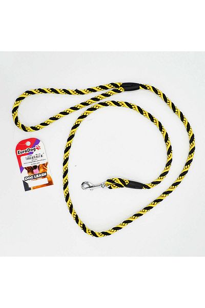 Eurodog Dog Extension 8mm X 120cm Yellow Black Hnzrn