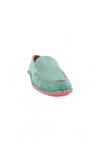DGN 603-23y Women's Sewing Detailed Loafer Shoes