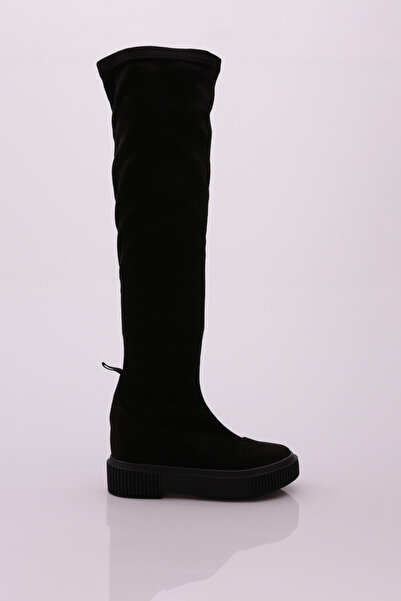 DGN 3036-2027 Μοντέλο μακριές γυναικείες μπότες - Χοντρή σόλα