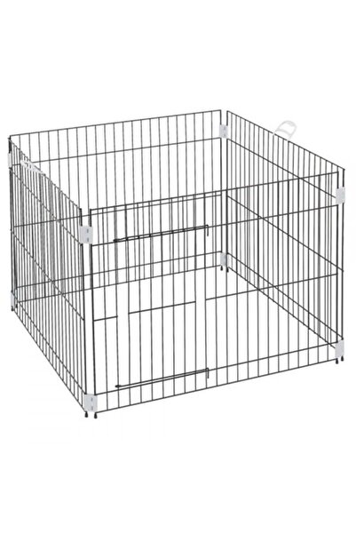 Genel Markalar Ferplast Metal Köpek Eğitim Kafesi Siyah 80x80x62 Cm - 8010690082523 - Petshopundan