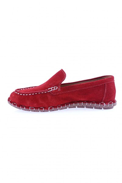 DGN 603-23y Women's Sewing Detailed Loafer Shoes