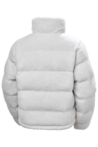 Helly Hansen W Yu Teddy Pleat Γυναικείο Λευκό Παλτό 54065-823