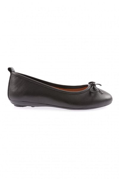 DGN 201-23y Women's Bow Detailed Zenne Ballet Flats
