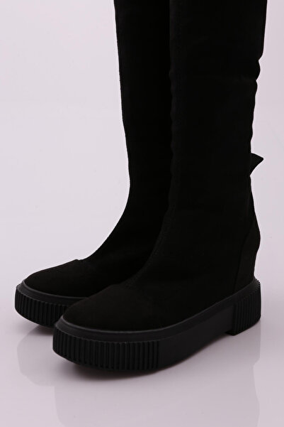 DGN 3036-2027 Μοντέλο μακριές γυναικείες μπότες - Χοντρή σόλα