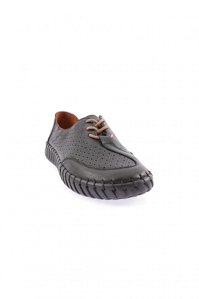 DGN Pantofi Saraç Zenne de damă din piele naturală neagră 78332110