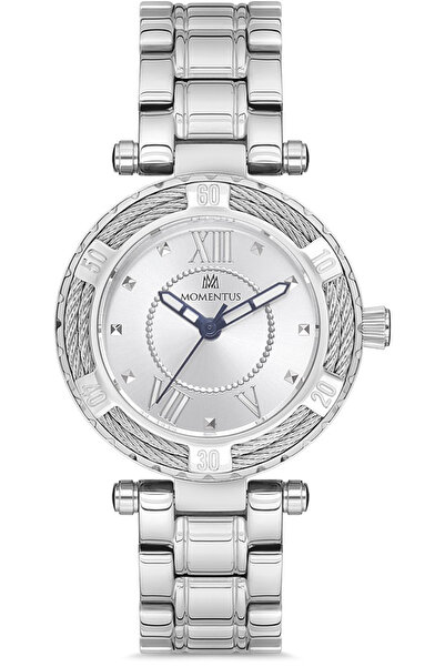 Momentus ساعة يد نسائية/للفتيات طراز SW137S-02SS