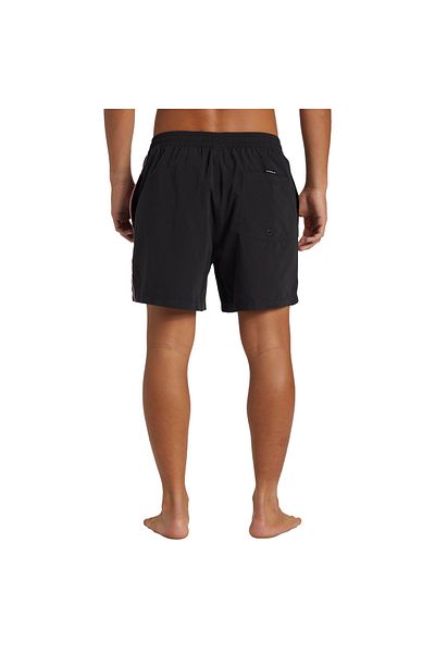 Quiksilver Мъжки къси тениски Everyday Vert Volley 16, черни, за волейбол, мъжки къси тениски Aqyjv03139