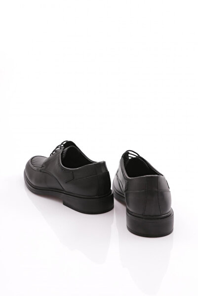 DGN Ανδρικά παπούτσια Comfort με κορδόνια μαύρα 210872617