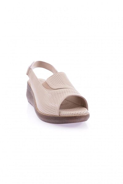 DGN Sandale argintii din piele naturală - 1853276