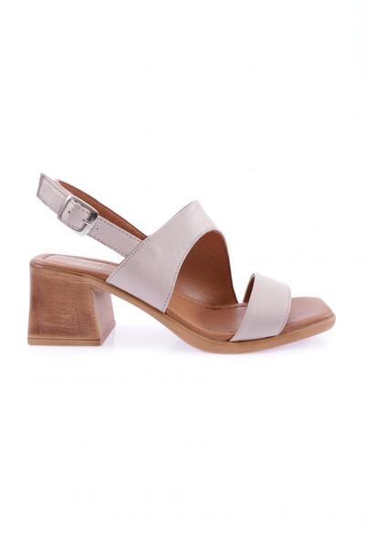 DGN Strappy Heeled Sandals Ice Genuine Leather 2101153219