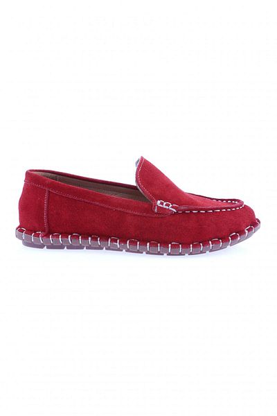 DGN 603-23y Women's Sewing Detailed Loafer Shoes