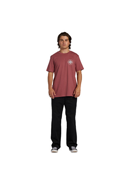 BİLLABONG Ανδρικό ροζ μπλουζάκι Rotor Diamond ΑΝΔΡΙΚΟ T-SHIRT ABYZT02259