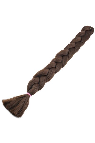 KONAK PERUK 100 gr.Synthetic Braiding Hair - Dark Auburn