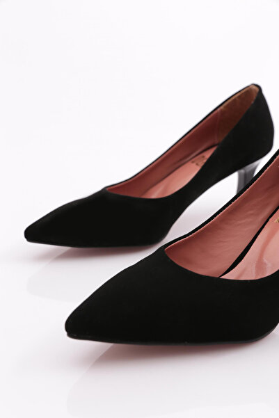 DGN 320 Sivri Burun Parmak Dekolteli Uzun Topuklu Ayakkabı