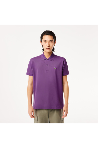 Lacoste L.12.12 Erkek Classic Fit Mor Polo