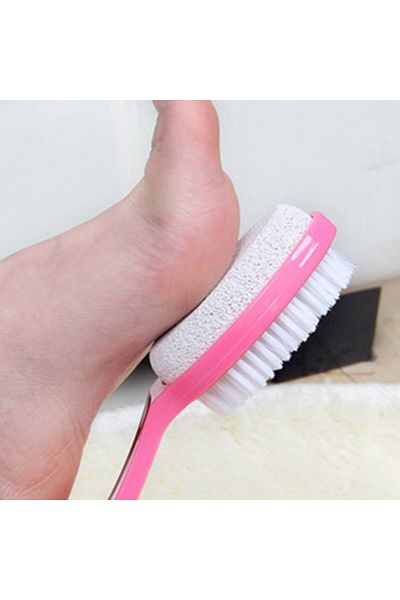 nuit dose Brushed Heel Stone with File - 4in1