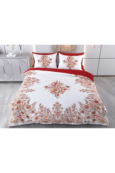 BEYZADE HOME طقم غطاء لحاف مزدوج ثلاثي الأبعاد مكون من 6 قطع - Marif