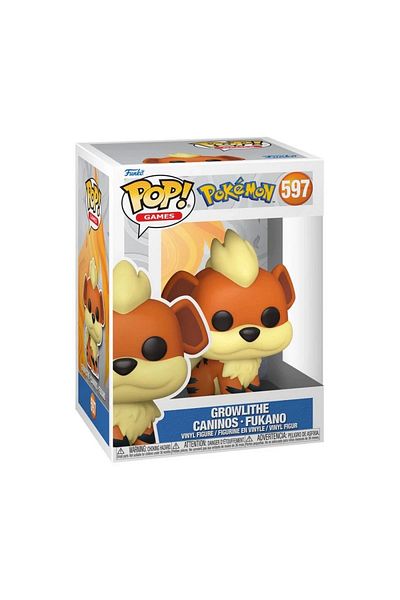 BYR Byragzy Pokemon Growlithe Caninos Fukano - Pop Figure Games
