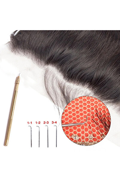 Marsilyan ieg™ Tül Peruk ve Tepelik İşleme Tığ Seti IEGRS-PRK34