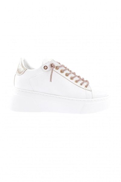 DGN Women's Thick Sole Silver Stone Lace-Up Sneakers Shoes White 15299653118
