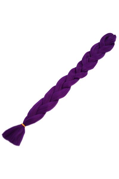 KONAK PERUK 100 Gr. Dark Purple Synthetic Braiding Hair Esperer