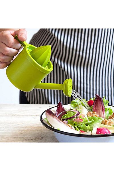 kapsulavm Gardener Lemon Squeezer - Citrus Juicer with Chamber