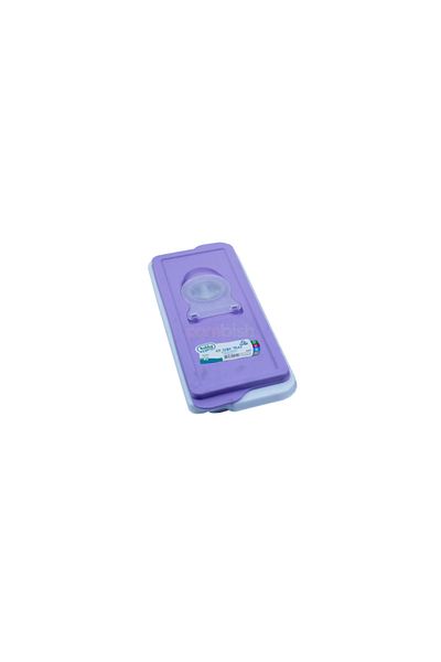 kapsulavm Ice Mold with Lid Non-Stick Hard Plastic